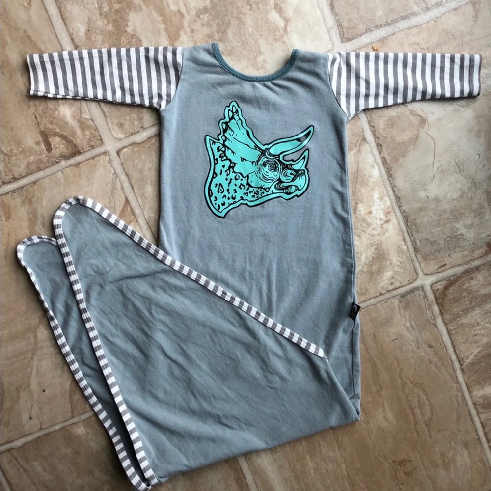 Rags to Raches Dino Pouch